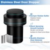 Chumia Stainless Steel Floor Door Stopper Set – Heavy Duty