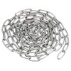 sourcing map Stainless Steel 304 Hardened Proof Coil Chain 1.5m