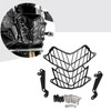 Fydun Motorcycle Headlight Grille Cover Headlight Protector Carbon Steel Grille