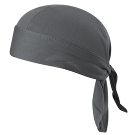 EVD-X Durag Gorro para Ciclismo y Motocicleta, Diadema Deportiva Ajustable, Gorro de Pirata, Bandana para Casco, Correr, Bicicleta, Protección UV (X-5591)