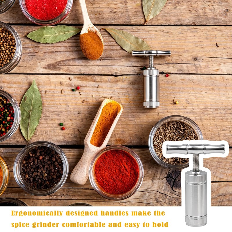 Zatixbu Pollen Press Tool, Heavy Duty Kief Presser with Aluminium