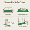 Boucle Weave Couch Cover for Dog Sofa Protector Grey 27.6x59