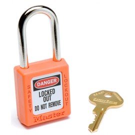 Master Lock 410 Lockout Padlock Orange