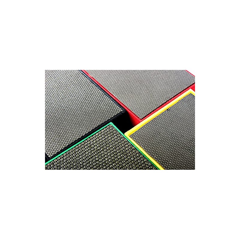 Z-LION Glass Stone Diamond Hand Polishing Pads Electroplated Grit 120