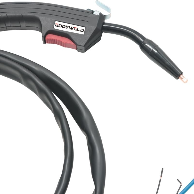 eddyweld 8Ft Mig Gun Compatible with Lincoln Century FC 90