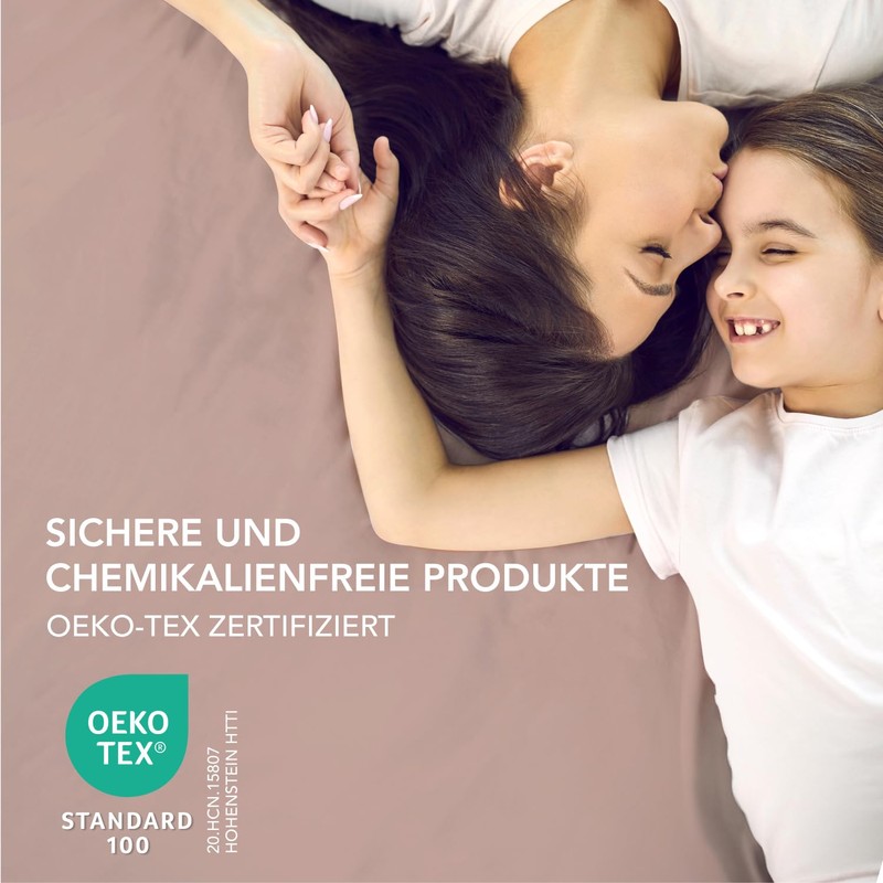 Dreamzie Fitted Sheet 80 x 190/200 cm - 35 cm
