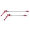 Bicycle Wheel Hub Front and Rear Skewers Mountain Bike Quick