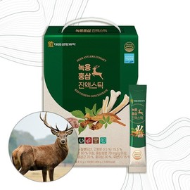 gL Deer Antler, Red Ginseng, Artemisia annua, Angelica gigas, Kudzu, and Chrysanthemum zawadskii Extract 100 Sticks / gL 녹용 홍삼 사철쑥 참당귀 칡 구절초 진액 100스틱