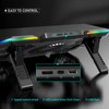 AIMIUZI Laptop Cooling Pad, Gaming Laptop Cooler with 5 Quiet