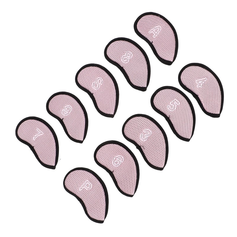 10 PCS Golf Club Head Covers Golf Iron Pole Net