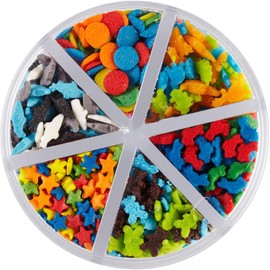 Wilton Animals and Stars, Bright Baking Supplies, 2.4-Ounce, assorted