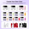 Acrylic Nail Kit for Beginners with Everything ,11 Colors Acrylic