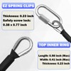NAZOU Trailer Lift Assist Lift Cables Kit 2Pcs for Trailer