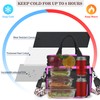 LOKASS Lunch Box for Women/Men-16L-Insulated Lunch Bag, Expandable Double-layer Leakproof