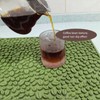 Non Slip Cup Mat Coffee Bean Design Desktop Bar Counter
