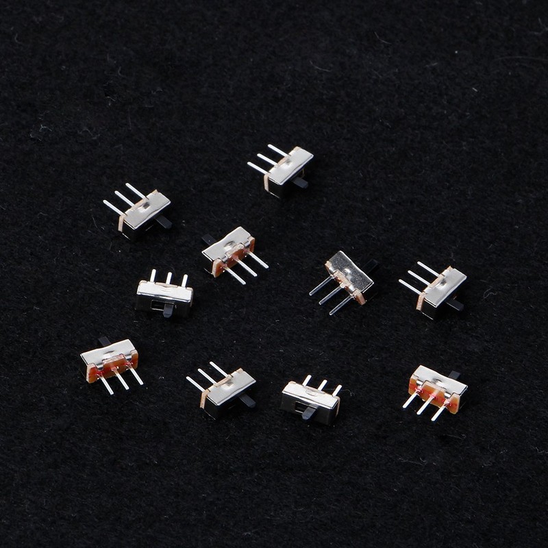 Buwei 10 Pcs 2 Position On/Off SPDT 1P2T 3 Pin