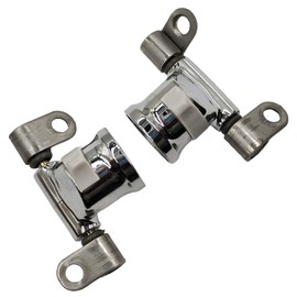 Toilet Seat Hinges AI0002100R Compatible with Roca Giralda DAMA Senso Easy Release Removable Toilet Seat Hinges Chrome