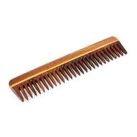 eSplanade Wooden Comb for Men and Women Handmade Anti-Static Hair Beard and Moustache (7.5")