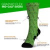 ChalkTalkSPORTS Pickleball Performance Mid-Calf Socks - Pickler Design - Youth