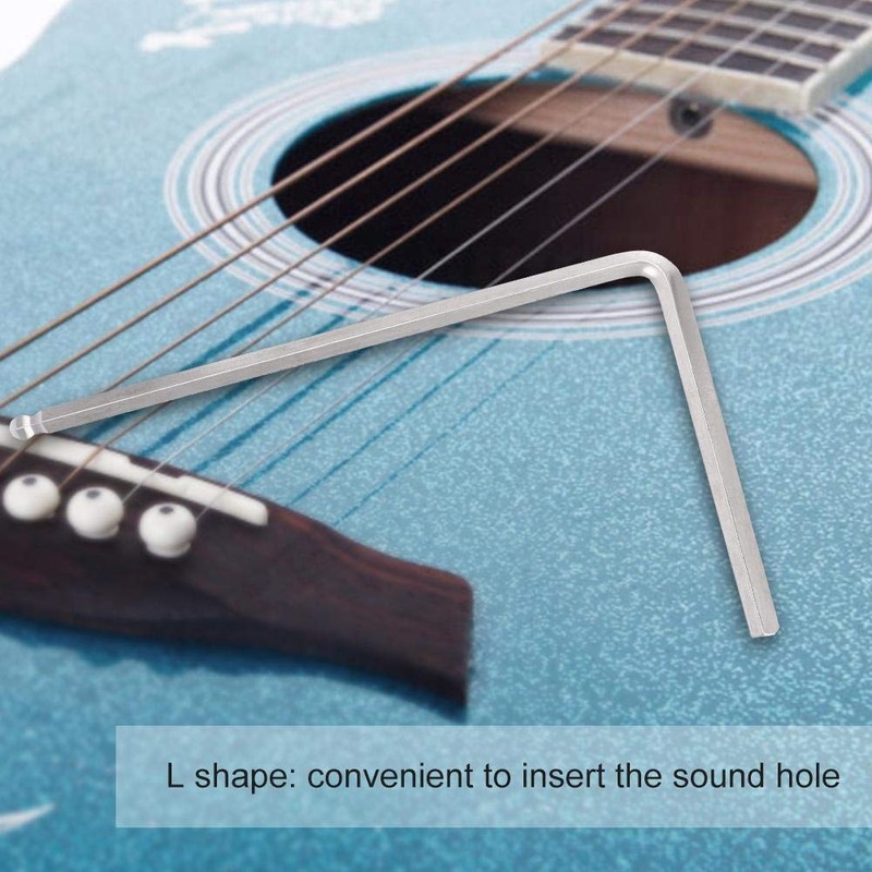 Guitar Truss Rod, Durable Guitar Allen Wrench, 2 Right Angle