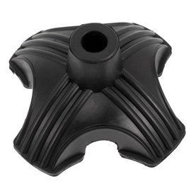 VILLFUL Self-standing Walking Cane Tips Non-slip Mats Cane Foot Pads for Stability