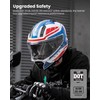 ILM Motorcycle Full Face Helmets DOT ECE for Men Women