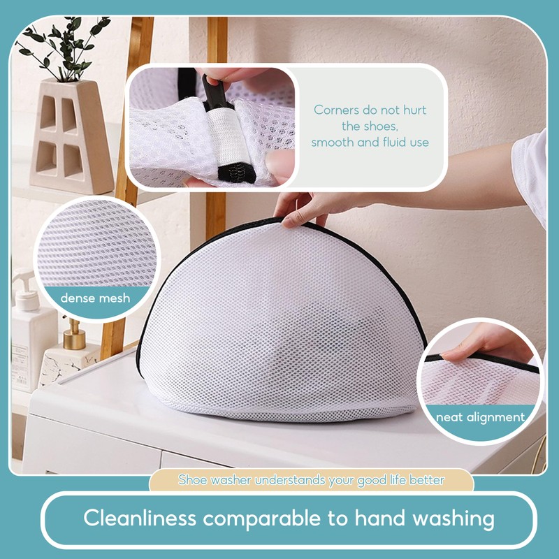 Shoe Washing Machine Bag, 4 Pcs Trainer Washing Machine Bag,