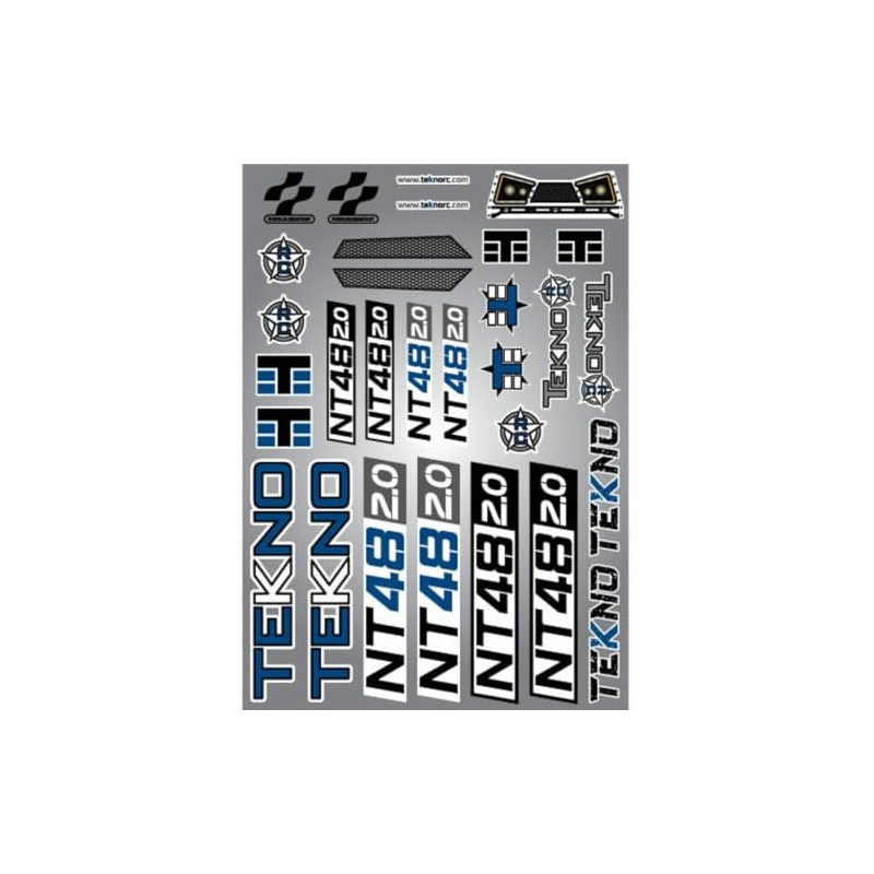 Tekno RC 9446 NT48 2.0 Decal Sheet