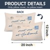 Coastal Pillow Cover 12x20, Beach House Decor，Coastal Room Decor,