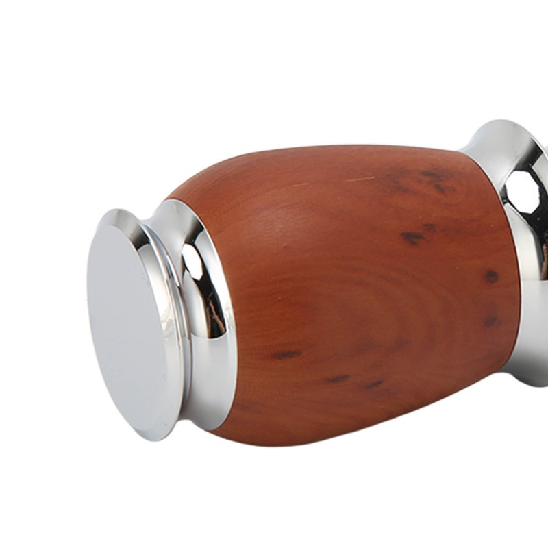 Nylon Men Shaving Brush with Wooden Handle Lightweight Soft for