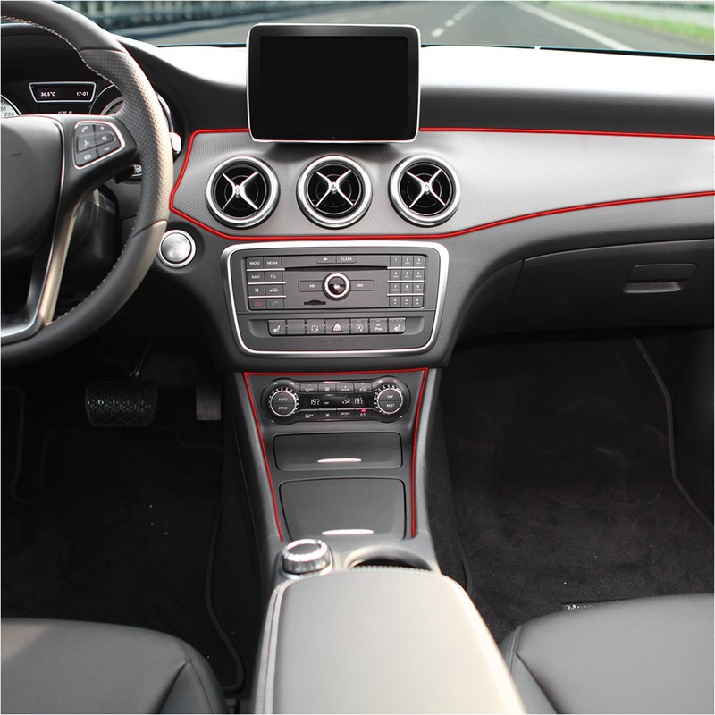 X AUTOHAUX Car Trim 10 m Car Trim Interior Strips