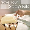 Linkidea 3 Pieces Mesh Soap Scrubber Bag, Soap Saver Bag,