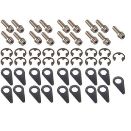 Stage 8 - 8916 MOPAR 4.7, 5.7, 6.1 Liter Hemi V8 Header Bolt Kit - 8mm 1.25x25mm Bolts 6 Point DHH - Set of 17 pieces