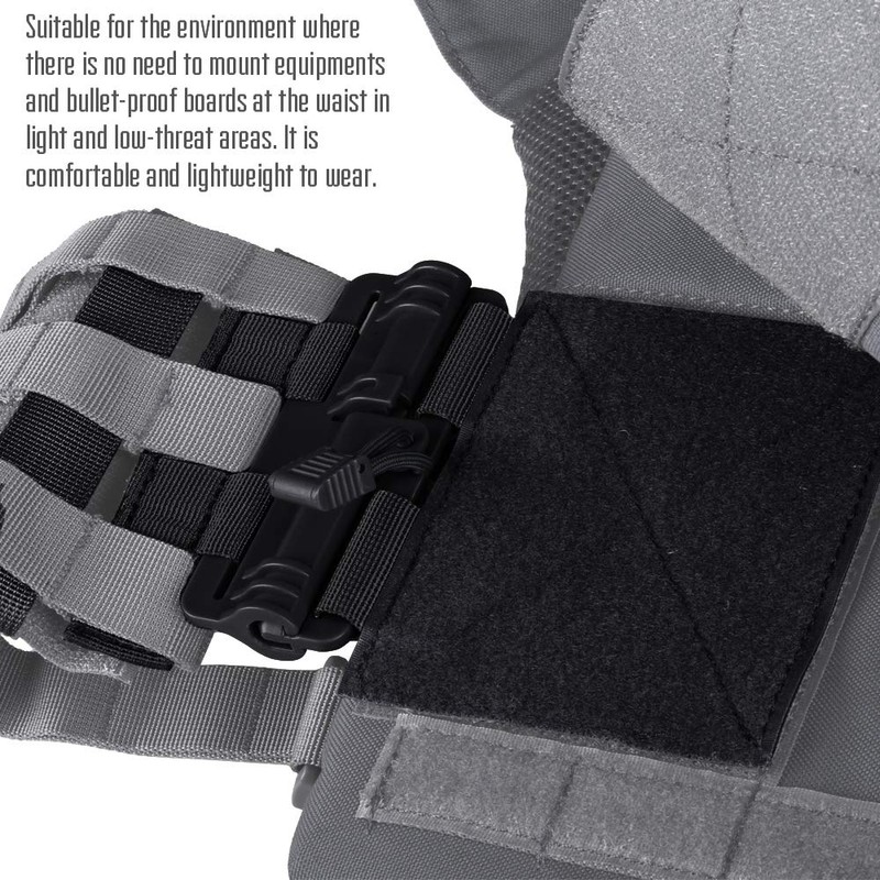 LIVANS Quick Release Buckle Set for Plate Carrier, Molle Side