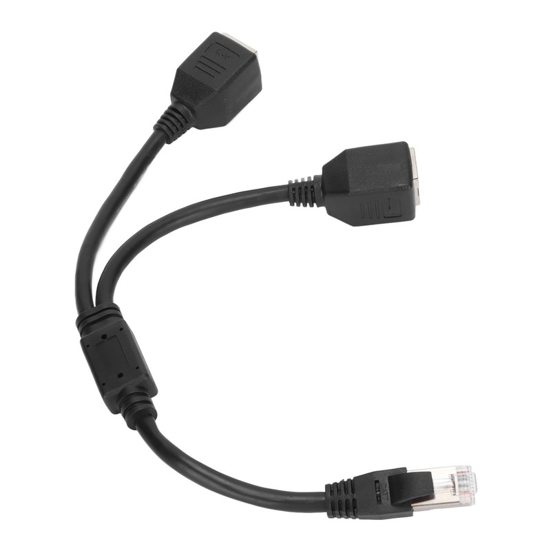 RJ45 Ethernet Adapter Cable Extension Function 1 to 2 Port