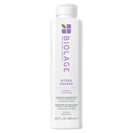 Biolage Hydra Source Shampoo - Softens & Adds Shine, For Dry Hair, Infused with Fermented Aloe & Micro-filtered Hyaluronic Acid, Vegan & Paraben-Free, 13.5 Fl Oz