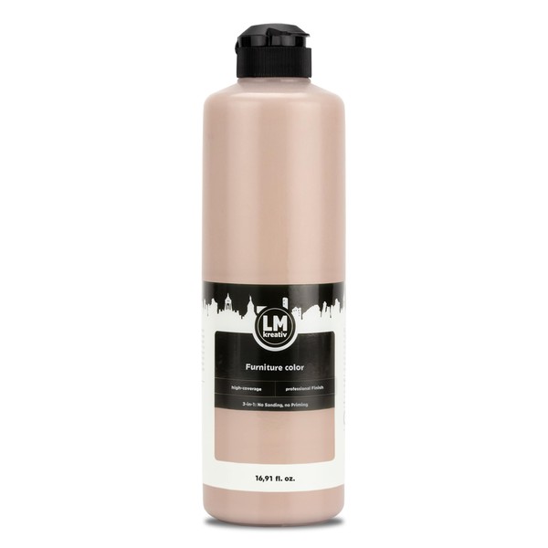 LM-Kreativ Furniture Paint 16.91 fl oz - Cappuccino - High-Coverage