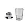 Croydex Flexi-Fix Easy to Fit Pendle Tumbler and Holder, Chrome,