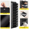 Mefirt 10 Tier Clear Over the Door Shoe Organizer with