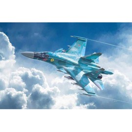 Italeri 1379 Su-27,Su-32, 1:72 SUKHOI SU-34 Fullback, Nicht bemalt, Large