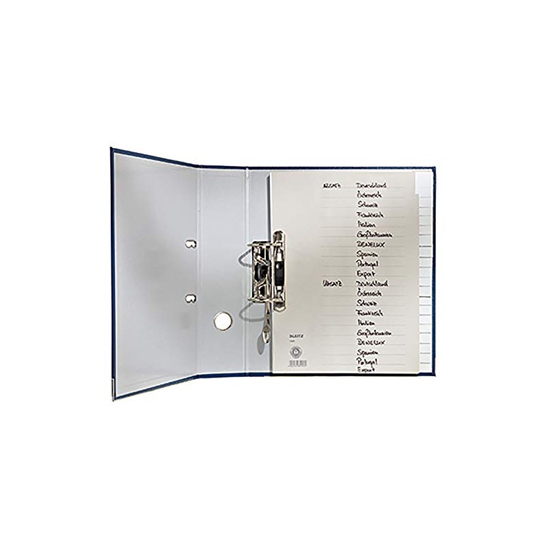 Esselte Leitz Cardboard Index Blank A4 Cardboard 10 Sheets Coloured