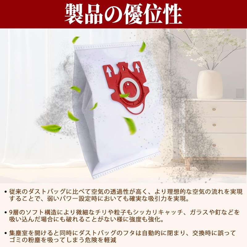 Ligefoy Vacuum Bags for Miele Vacuum Cleaner Dust Bags Replacement