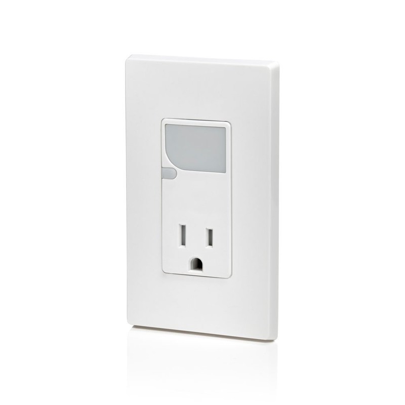 Leviton 15-Amp 125V AC Combination Decora Tamper Resistant Receptacle with