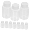CIYODO Travel Bottle Set 12pcs Empty Refillable 100ml Water Bottles