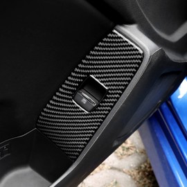 AIRSPEED Accessories for Toyota GR86 ZN8 Subaru BRZ ZD8 2021 2022 2023 2024 Exclusive Accessories Real Hard Carbon Fiber Card Window Switch Decorative Sticker Stylish Interior Parts Protective Film