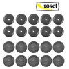 Universal Botones para Cinturón de Seguridad, 10 Piezas de Boton