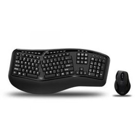 Adesso WKB-1500GB/Tru-Form Media 1500 - Wireless Ergonomic Keyboard & Laser Mouse