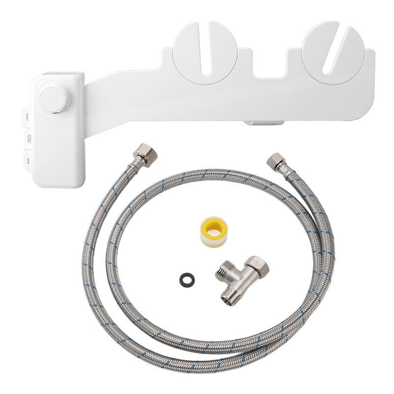 Bidet Attachment Self Cleaning Adjustable Water Pressure Dual Nozzle Ultra