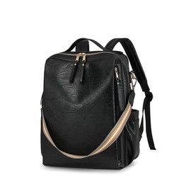 myfriday Large Travel Backpack Purse, Convertible, with Luggage Strap