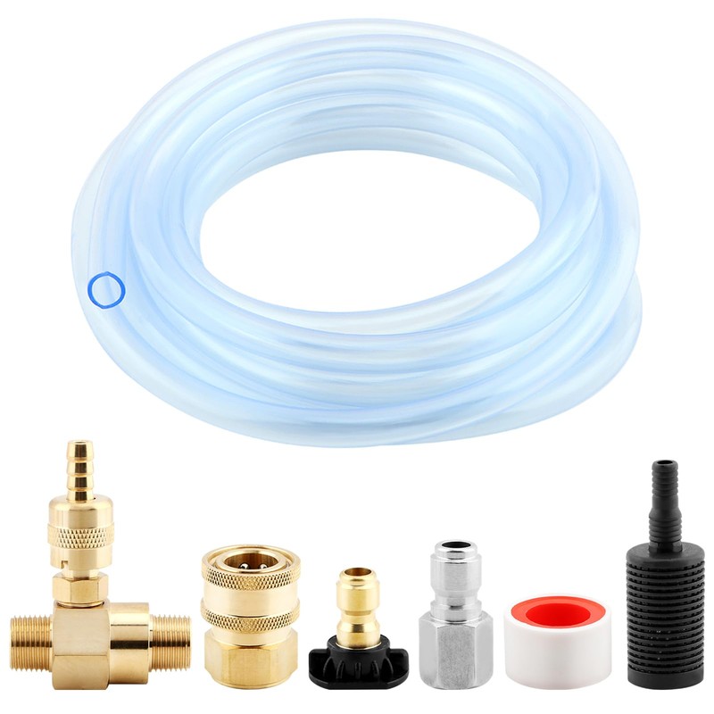 BNYTXV Downstream Injector for Pressure Washer, Adjustable Power Washer Soap